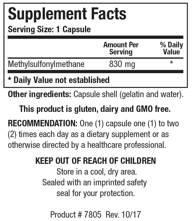 Biotics Research - MSM