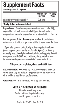 Biotics Research - Saccharomyces boulardii