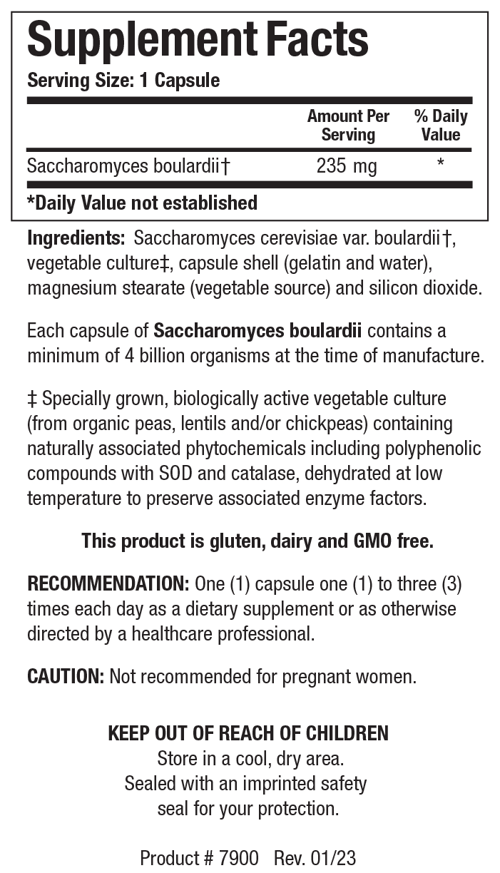 Biotics Research - Saccharomyces boulardii