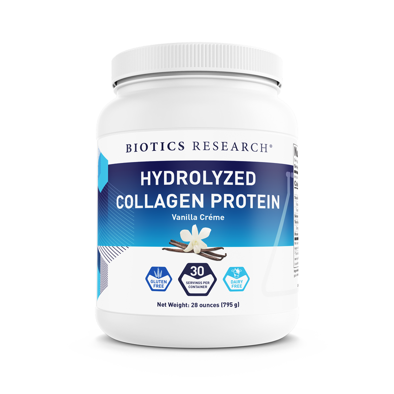 Biotics Research - Hydrolyzed Collagen Protein - Vanilla Crème