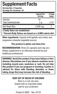 Biotics Research - Red Yeast Rice