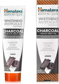 Himalaya Wellness - Whitening Antiplaque Charcoal + Black Seed Oil Toothpaste