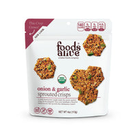 Foods Alive - Onion Garlic Sprouted Crisps Organic
