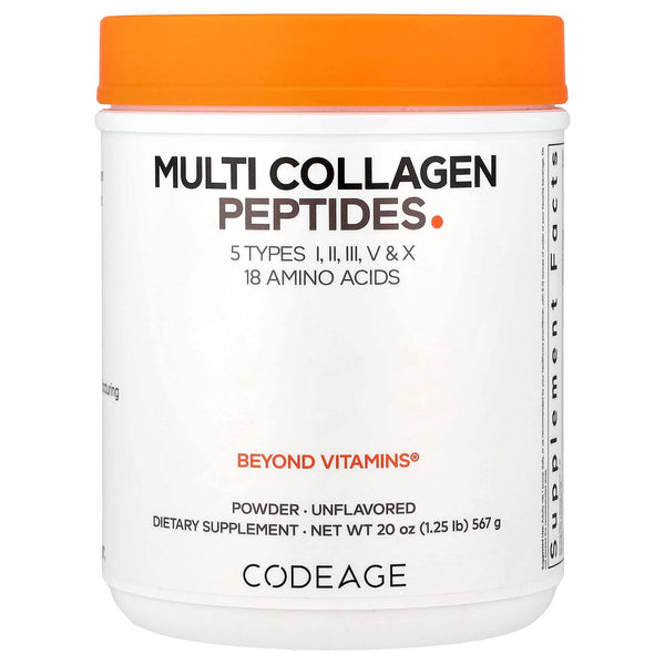 Codeage - Multi Collagen Peptide Powder Mocha Chocolate Mocha
