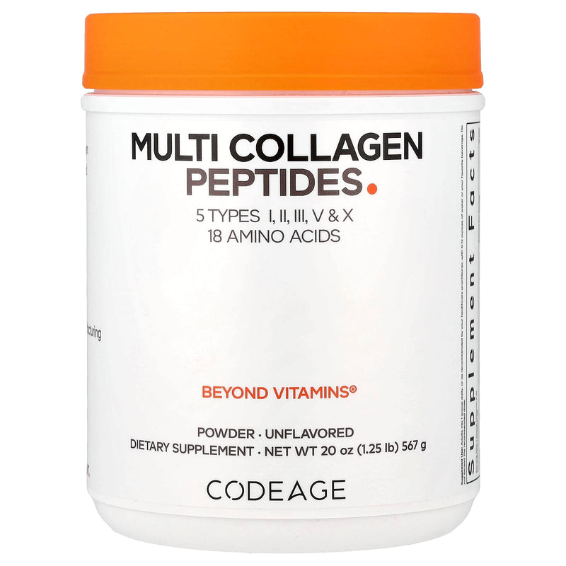Codeage - Multi Collagen Peptide Powder Mocha Chocolate Mocha