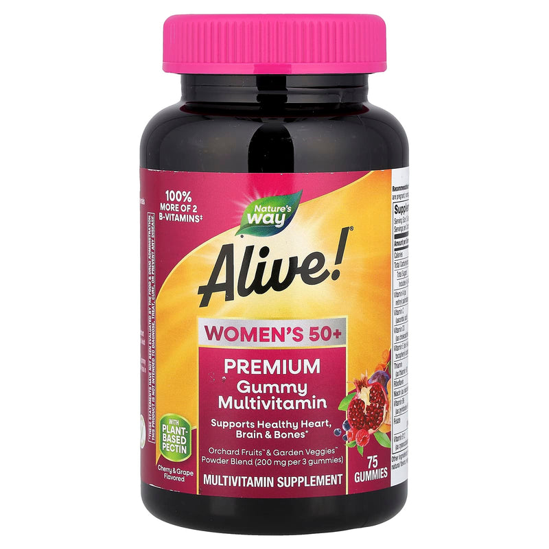 Nature's Way - Alive Mens 50+ Premium Gummy Multi-Vitamin