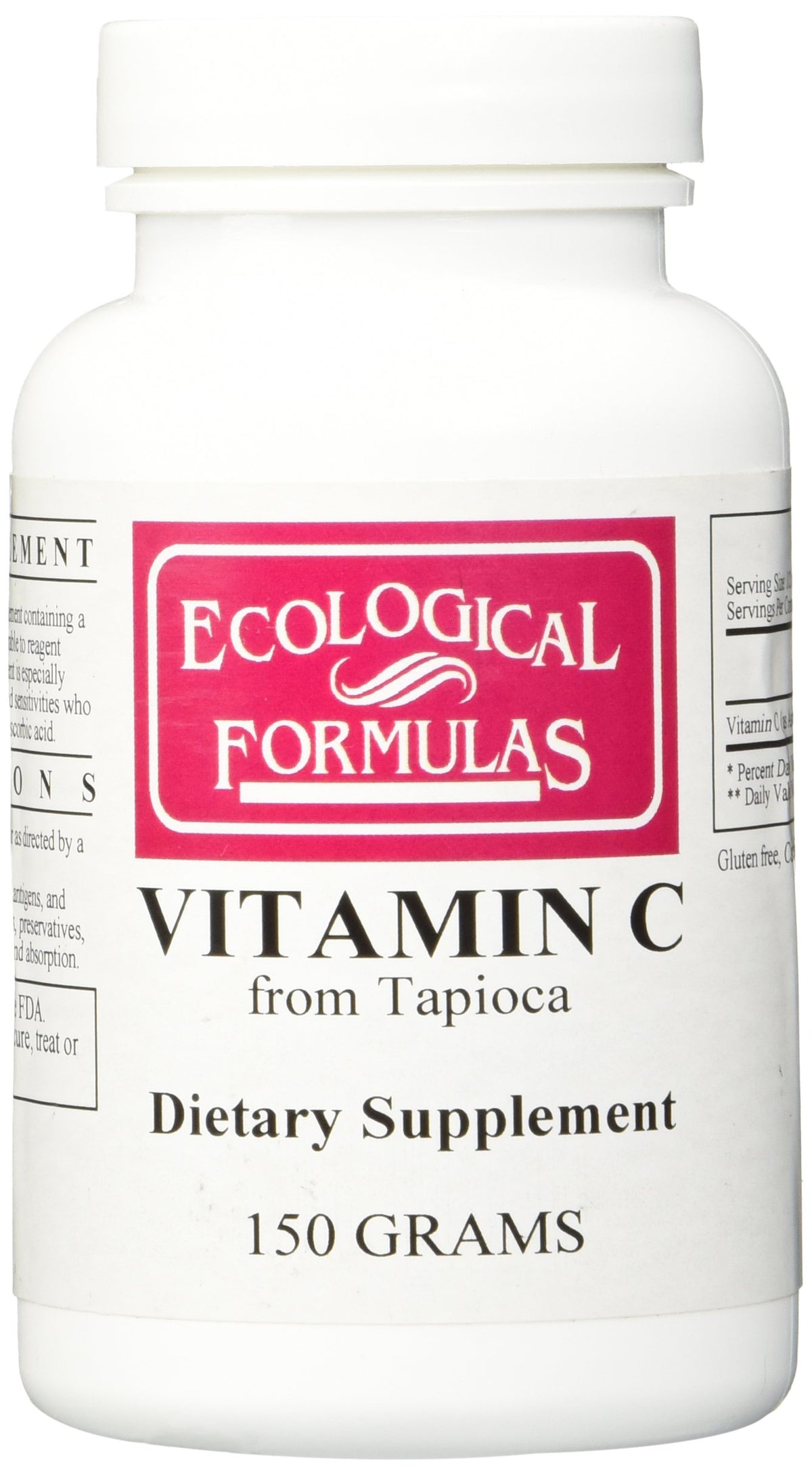 Ecological Formulas/Cardiovascular Research Vitamin C Crystals (from tapioca)
