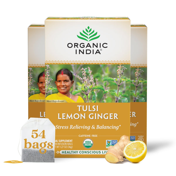 Organic India - Tulsi Tea Lemon Ginger
