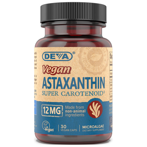 Deva Nutrition - Vegan Astaxanthin 12mg