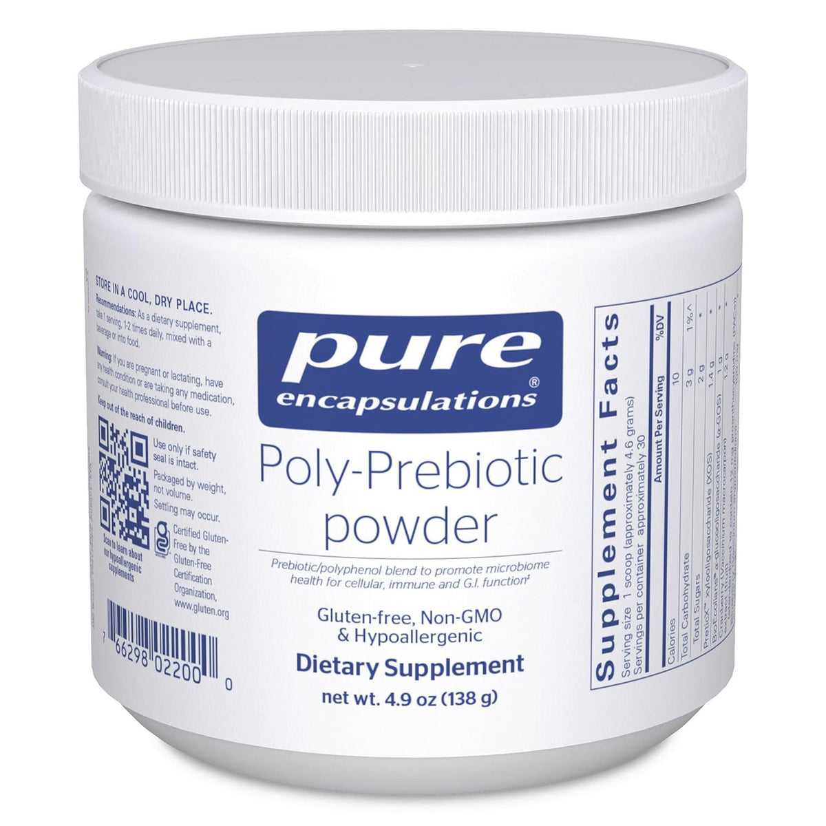 Pure Encapsulations Poly-Prebiotic Capsule