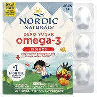 Nordic Naturals - Zero Sugar Omega-3 Fishies