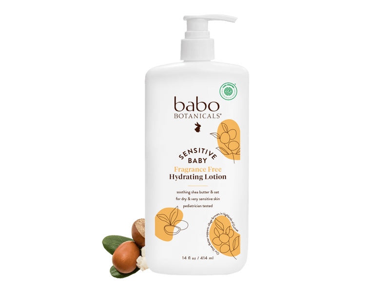 Babo Botanicals - Sensitive Baby Fragrance-Free Hydrating Baby Lotion