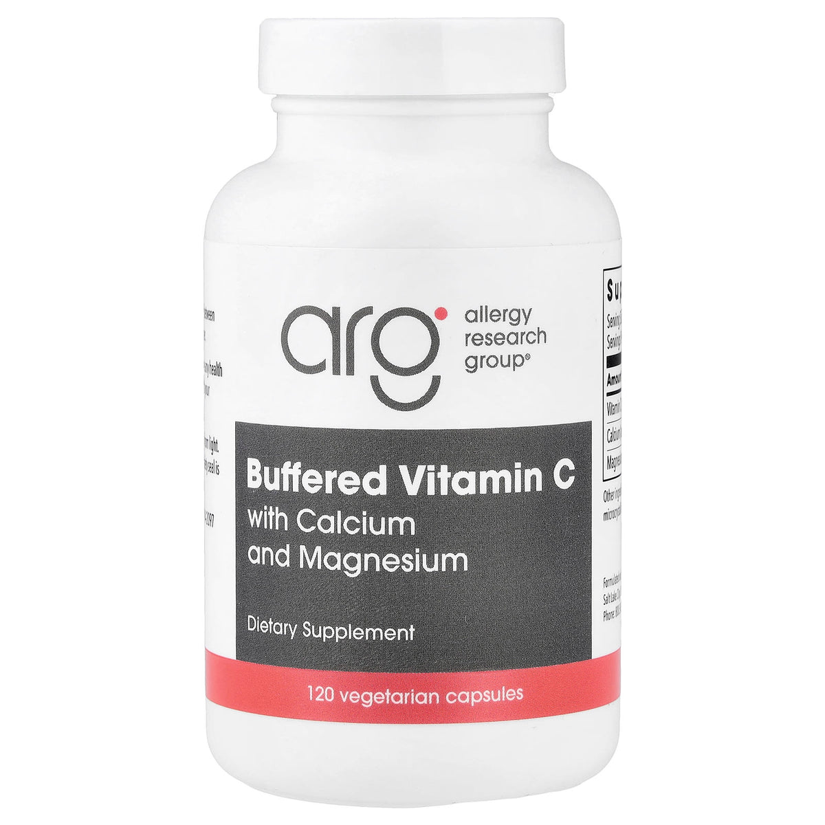 Allergy Research Group - Buffered Vitamin C Capsules