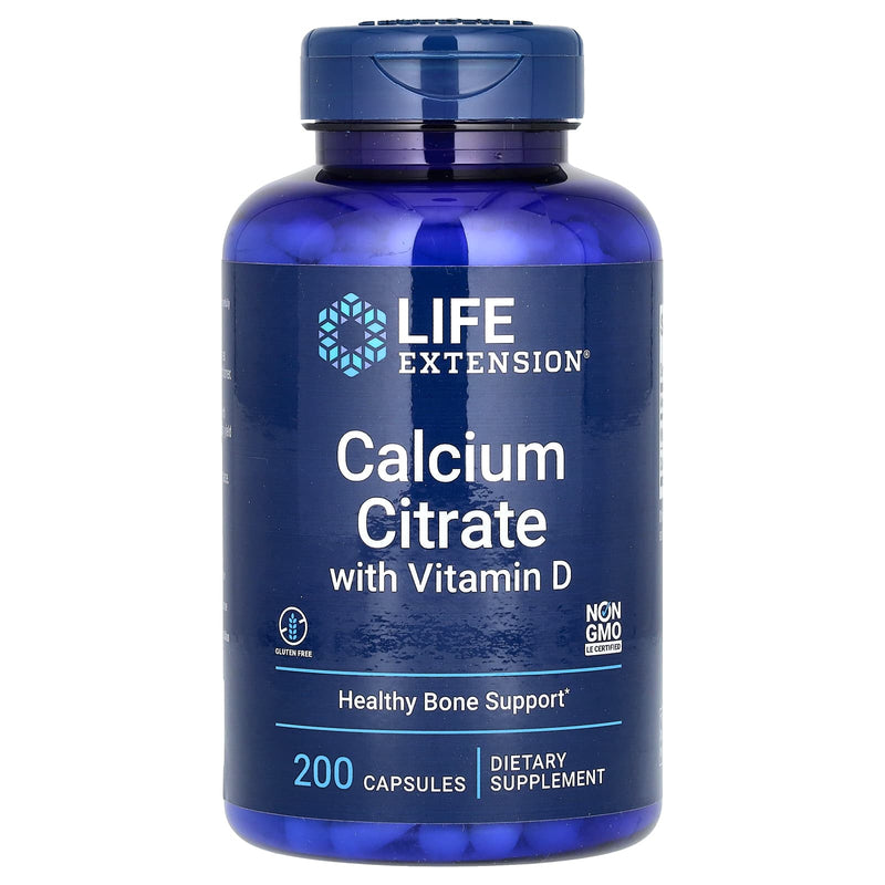 Life Extension - Calcium Citrate with Vitamin D