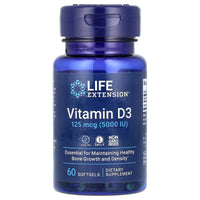 Life Extension - Vegan Vitamin D3 125 mcg (5000 IU)