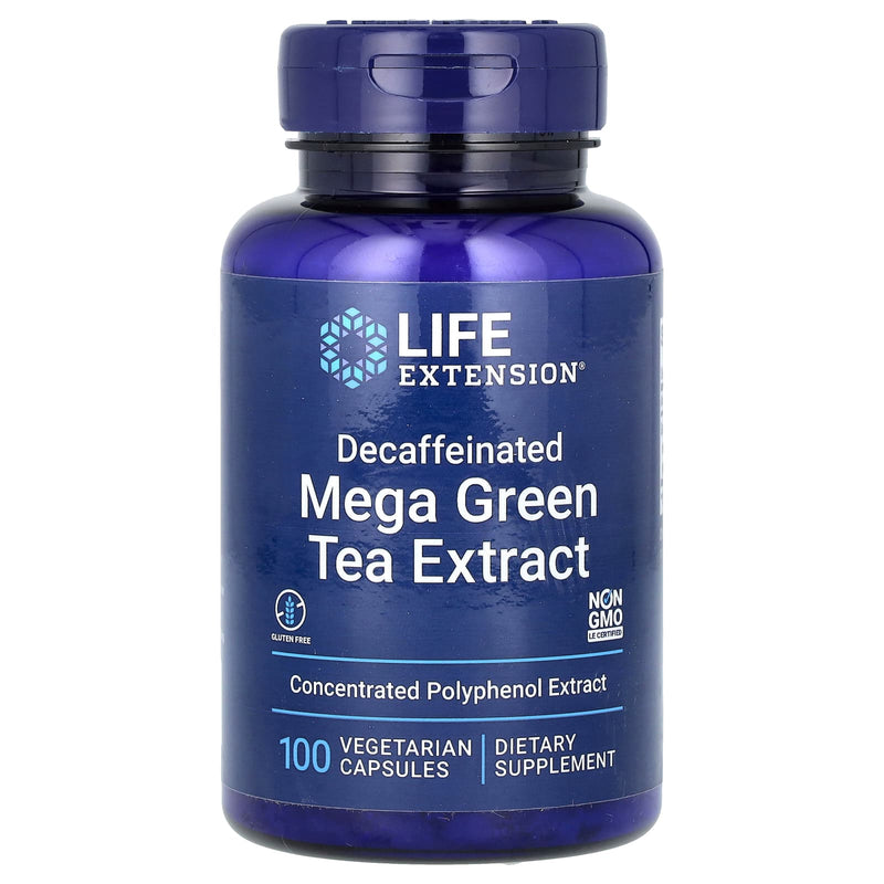 Life Extension - Decaffeinated Mega Green Tea Extract