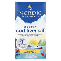 Nordic Naturals - Arctic Cod Liver Oil™, Orange Flavor