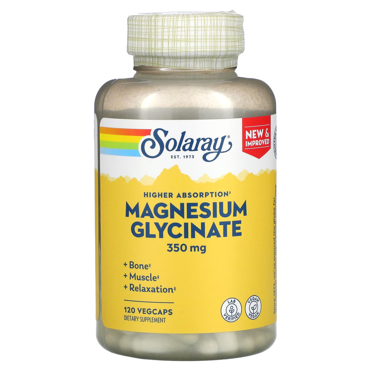 Solaray Magnesium Glycinate 350 — view 2