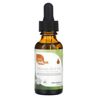 Advanced Nutrition by Zahler - Vitamin D3 & K2 Capsules