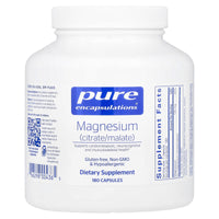 Pure Encapsulations - Magnesium (Citrate/Malate)