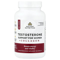 Ancient Nutrition - Testosterone Support for Women + Collagen