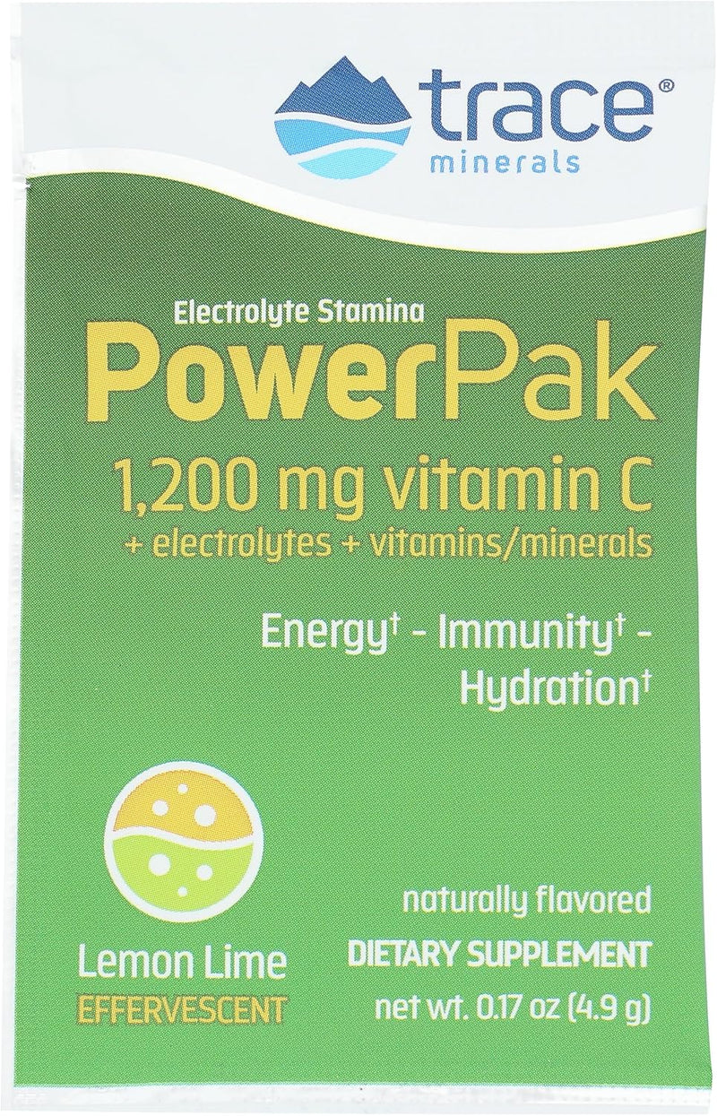 Trace Minerals Research - Electrolyte Stamina Power Pak - Lemon Lime