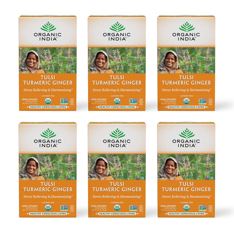 Organic India - Tulsi Tea Turmeric Ginger