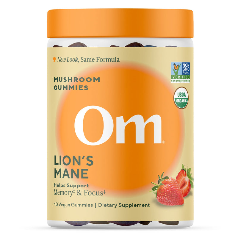 Om Organic Mushroom Nutrition - Lion's Mane Mushroom Gummies