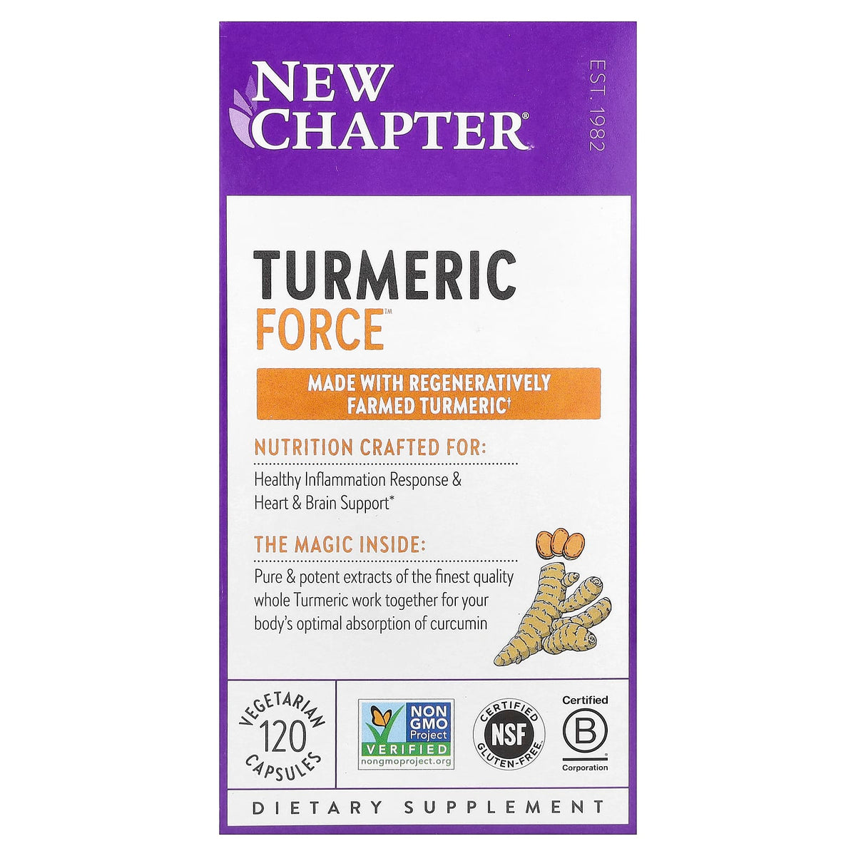 New Chapter Turmeric Force — view 2