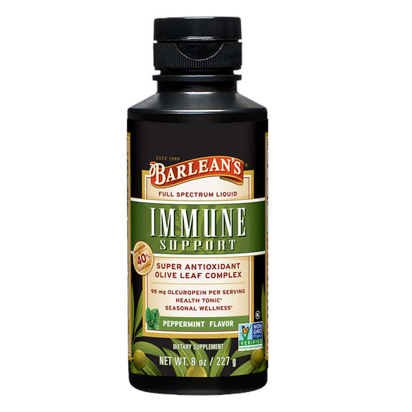 Barlean's Organic Oils - Olive Leaf Complex Peppermint