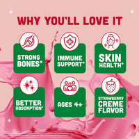 Barlean's Organic Oils - Seriously Delicious Vitamin D3 Strawberry Milkshake