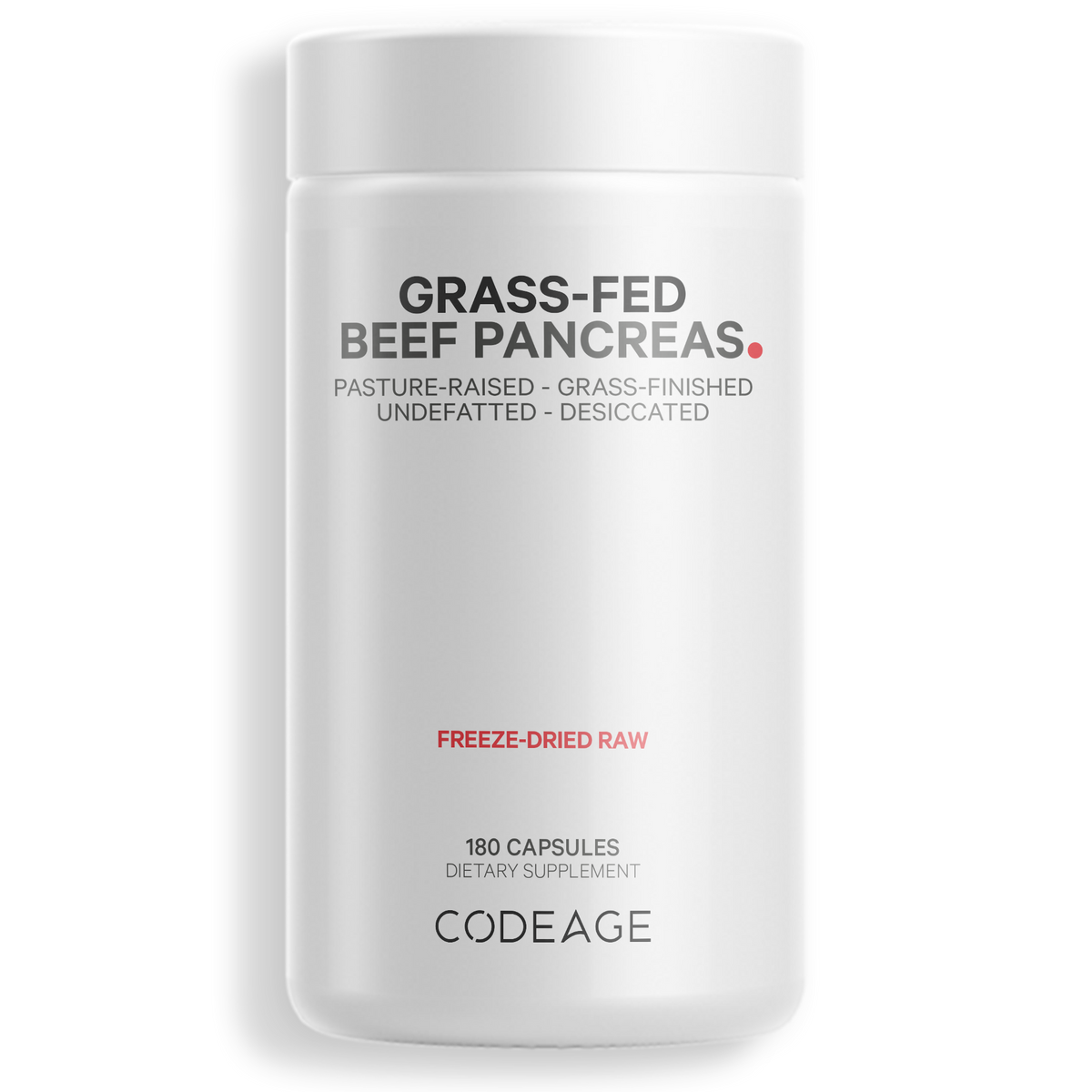 Codeage Grass-Fed Beef Pancreas — view 2