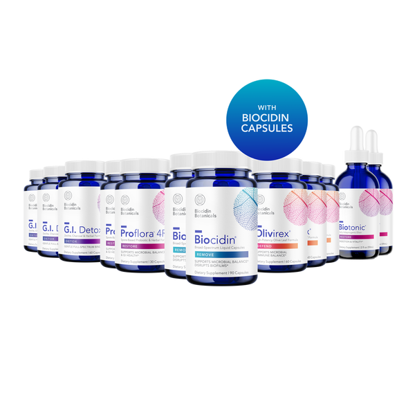Biocidin Botanicals - Comprehensive Cleansing Program with Biocidin® Capsules