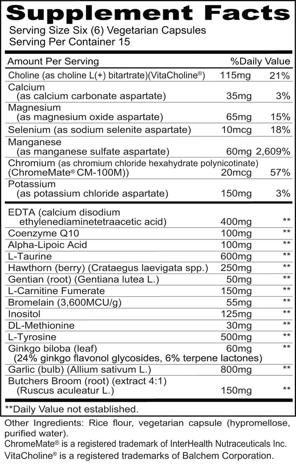 Priority One - Cardio Chelation