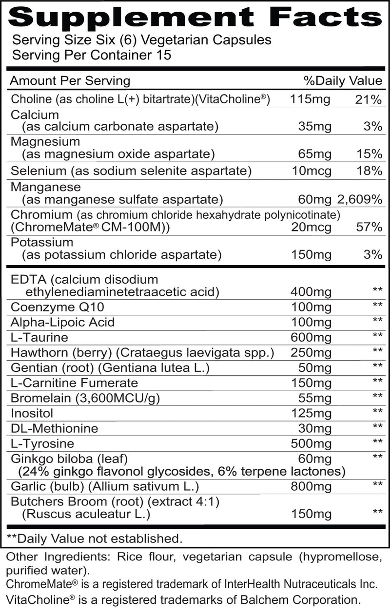 Priority One Cardio Chelation
