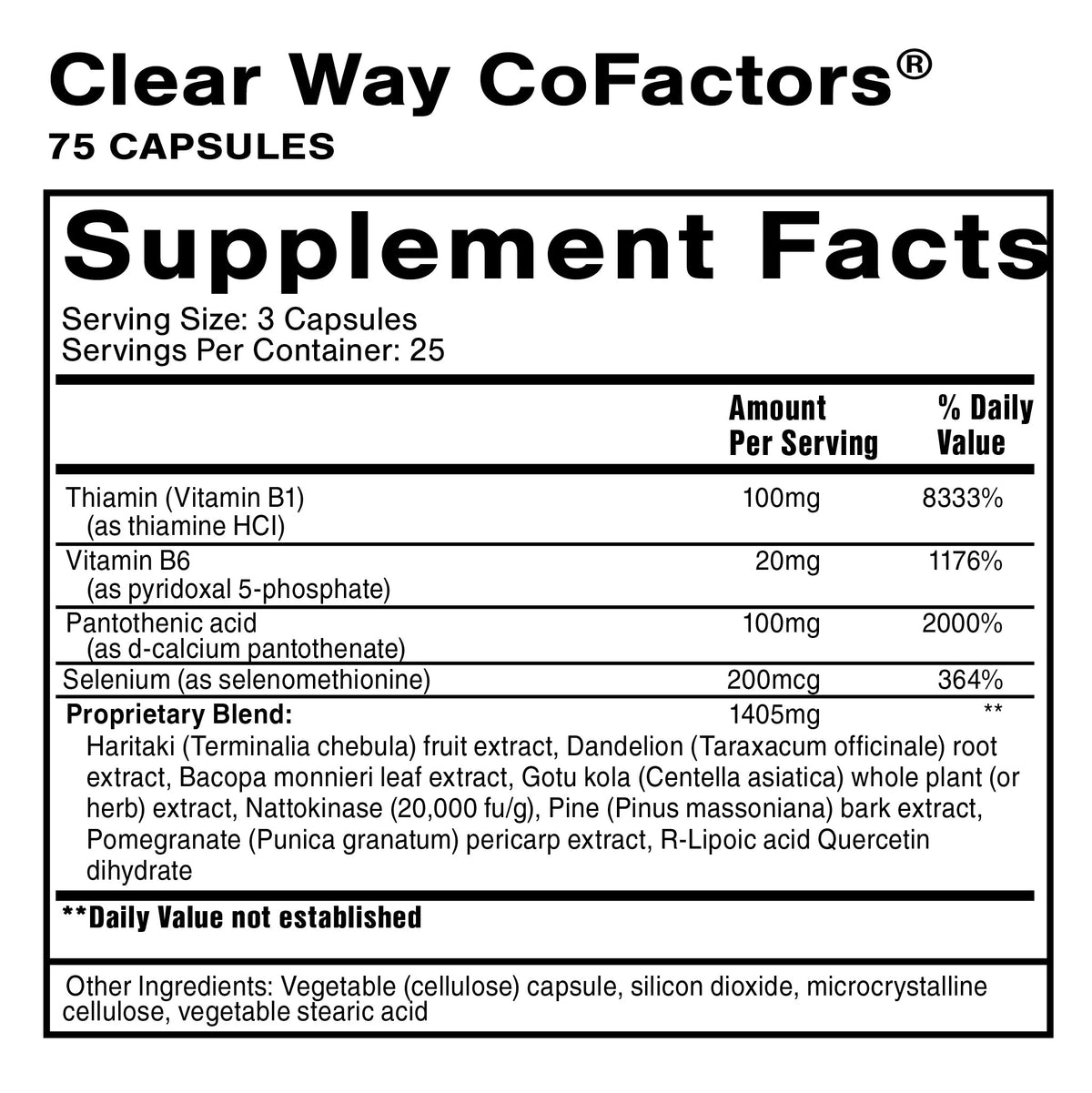 Quicksilver Scientific Clear Way Cofactors® — view 2