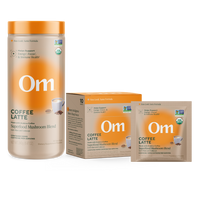 Om Organic Mushroom Nutrition - Mushroom Coffee Latte Blend