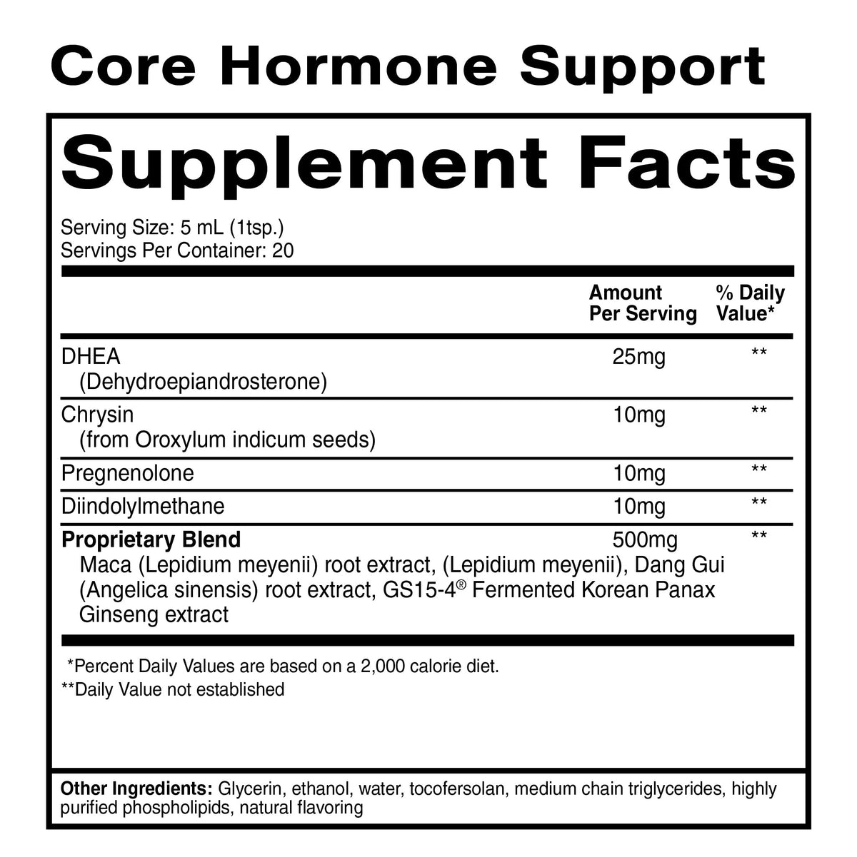 Quicksilver Scientific Core Hormone Support — view 2