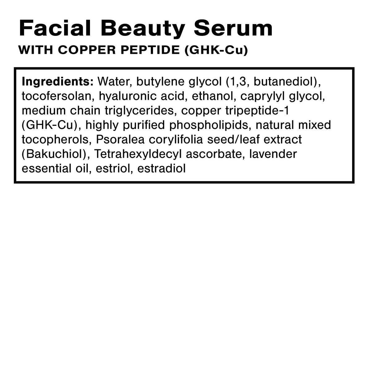 Quicksilver Scientific Facial Beauty Serum with Copper Peptide (GHK-Cu) — view 2