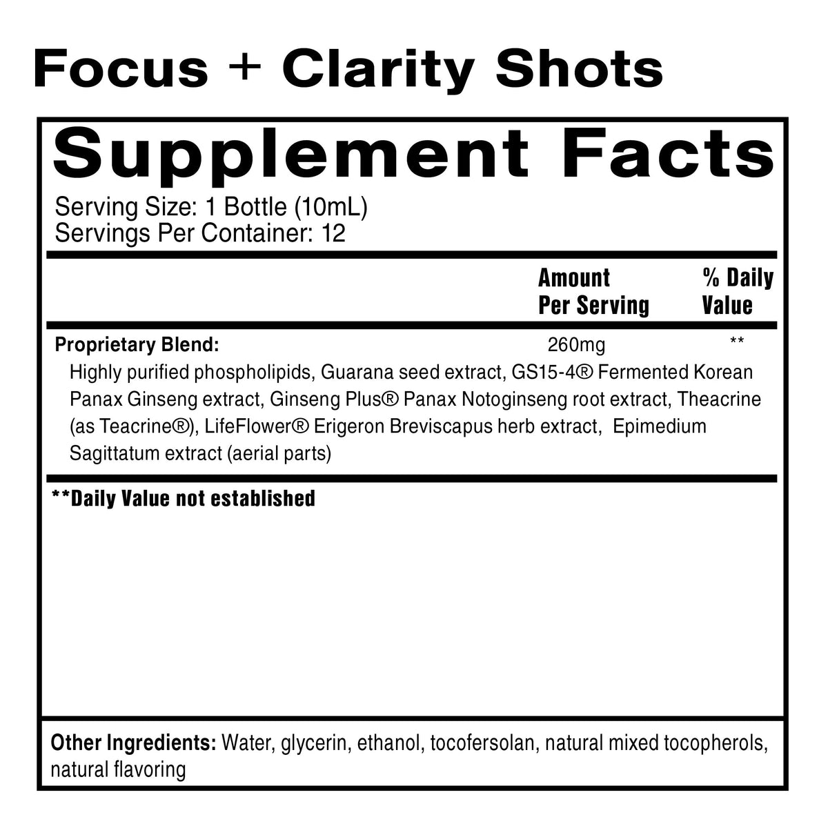 Quicksilver Scientific Focus + Clarity Shot — view 2