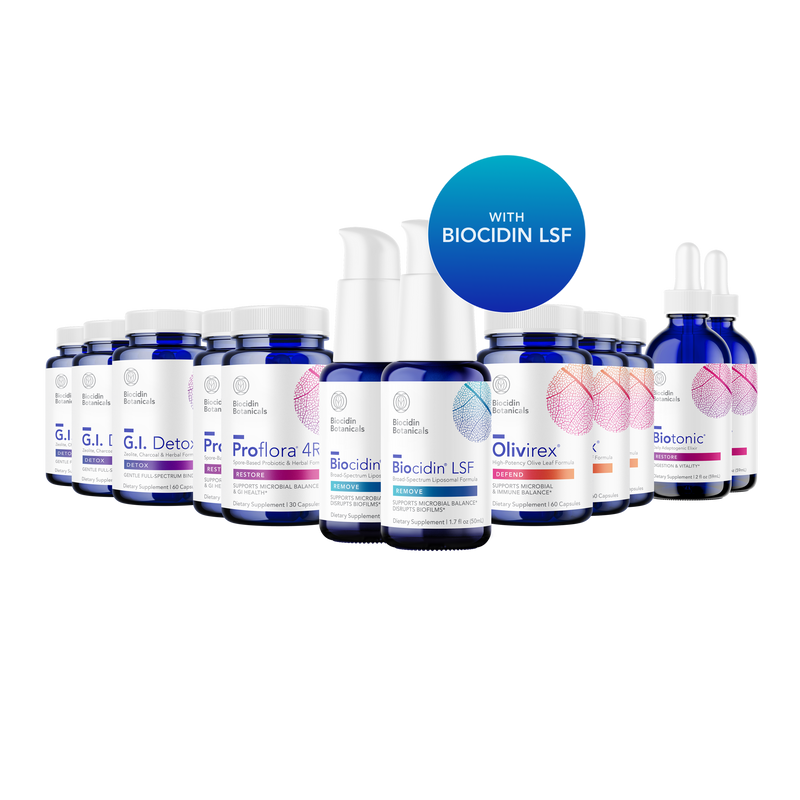 Biocidin Botanicals - Comprehensive Cleansing Program with Biocidin® LSF