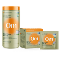 Om Organic Mushroom Nutrition - Superfood Mushroom Blend, Matcha Latte