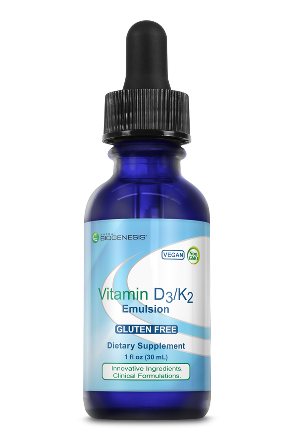 Nutra BioGenesis - Vitamin D3-K2 Emulsion