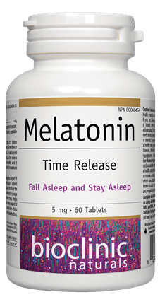 Bioclinic Naturals - Melatonin Time Release 5mg