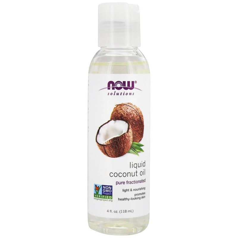 NOW/Personal Care - Liquid Coconut Oil
