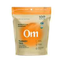 Om Organic Mushroom Nutrition - Turkey Tail Mushroom Superfood Powder