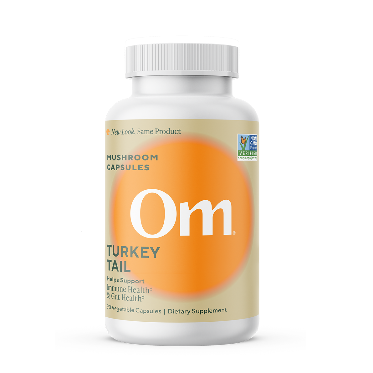 Om Organic Mushroom Nutrition Turkey Tail Mushroom Superfood Capsules