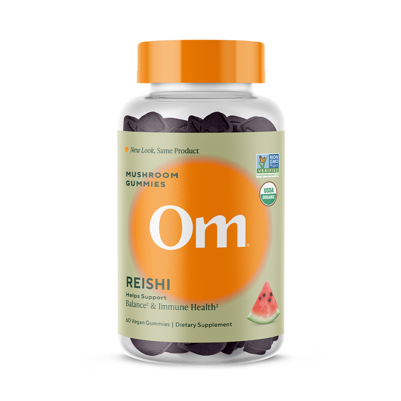 Om Organic Mushroom Nutrition - Reishi Mushroom Superfood Capsule