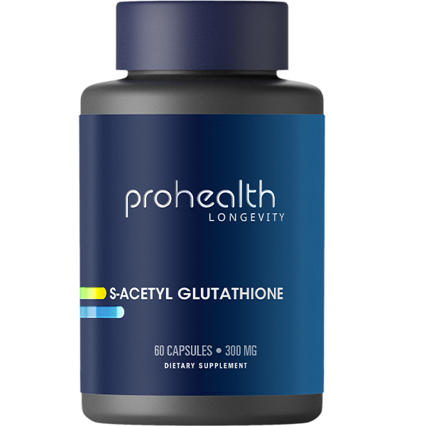 S-Acetyl Glutathione - 300 mg, 60 capsules