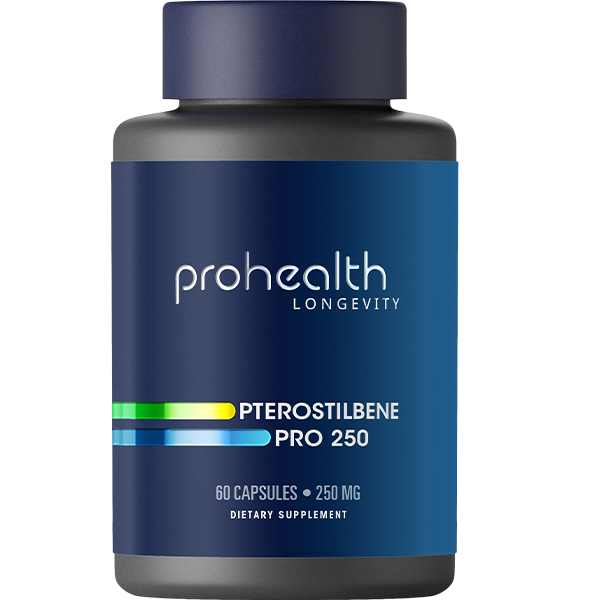 Pterostilbene Pro 250 - 250 mg, 60 capsules